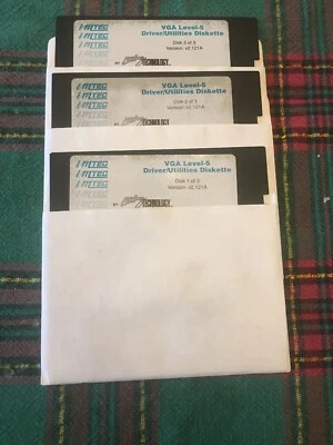 Imtec VGA Level 5 Driver / Utilities Diskettes  - Image 1 of 3