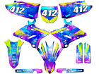 2002 2004 Fur Polisport Restyle Yz 125 Raum Kadet Galaxy Senge Grafiken Set