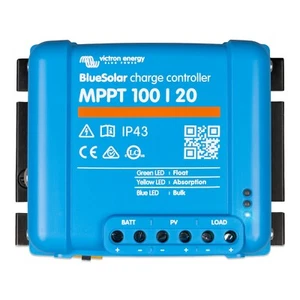 Victron BlueSolar MPPT 100/20 20A solar controller upto 100V for 12V 24V 36V 48V - Picture 1 of 5