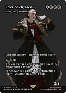 Emet-Selch, Ascian 0036 ~ **Showcase** Rare MTG Final Fantasy Mint - Picture 1 of 1