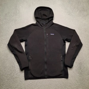Patagonia Performance Better Sweater Hoodie Hoody Men Medium Black Fleece Jacket - Picture 1 of 11