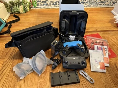 DJI Spark Drone, Fly More Combo - Sky Blue ready to fly quadcopter HD camera - Image 1 of 2