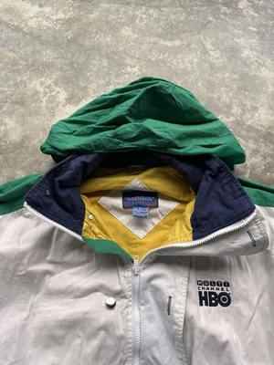 Rare Vintage 1980’s HBO Multi Channel Film Crew Jacket Size XL - Image 1 of 4