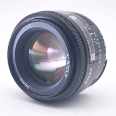 Nikon 50mm F1.4 AF NIKKOR prime lens, Pre-Onward, Made in Japan - Image 1 of 4