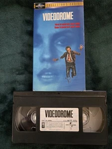 Videodrome VHS Uncut/NR Collector's Choice Cronenberg Cult Horror Slasher EUC - Picture 1 of 7