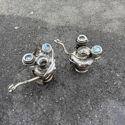 Turbos Turbochargers (L+R Set) for BMW 550i 650i 750i X5 X6 4.4L N63 (13-19) OEM - Image 1 of 4