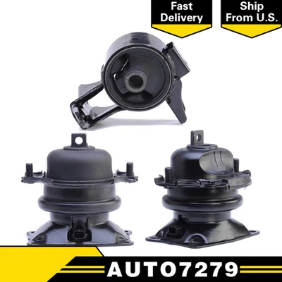 Motor Mount Engine Mount Set of 3 for 2011-2016 HONDA ODYSSEY V6 3.5L-Anchor - Image 1 of 4