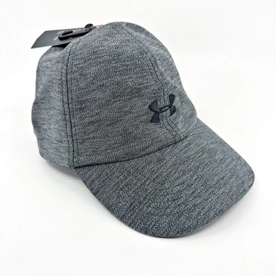 Under Armour UA Play Up Gray Womens Adjustable Active Fitted Cap Hat - Image 1 of 4