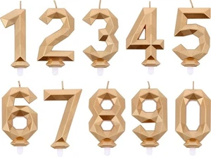 .DIAMOND GOLD KERZE NUMMER 3 8011684054144 - Bild 1 von 1