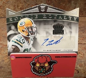 2015 Panini Crown Royale Ty Montgomery Rookie Royalty Auto /199 #RRS-TM - Picture 1 of 2