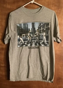 New York Yankees Core Four T Shirt Jeter , Rivera, Posada & Pettitte L Fan Fav - Picture 1 of 4