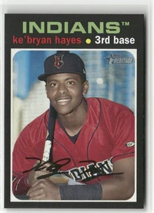 2020 Topps Heritage Minor League #118 Ke'Bryan Hayes Indianapolis Indianer - Bild 1 von 2