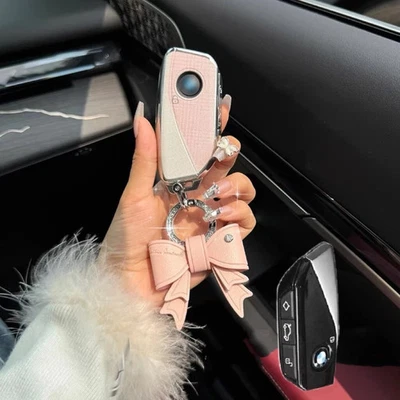 Key Fob Cover Case for BMW X5 X6 X7 iX i5 i7 5 7 2024 2025 - Image 1 of 4