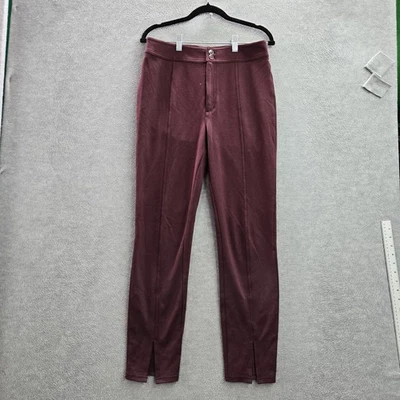 Calça Feminina Maeve By Anthropologie EUA 6 Botão Sarja Vermelha 28" Costura Interna - Imagem 1 de 4
