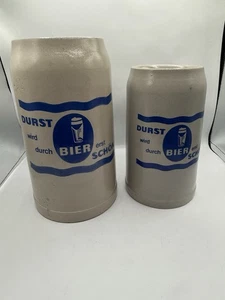 Durst Beer Steins gres antiguo 3 litros y 2 litros ¡Enorme!! - Imagen 1 de 6