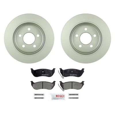 For Jeep Liberty 03-07 Bosch QuietCast Premium Rear Brake Kit w Ceramic Pads - Изображение 1 из 4