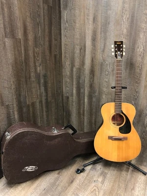 1968-69 Early Yamaha FG-110 Red Label Acoustic Guitar Japan Nippon Gakki w/ Case - Image 1 of 4