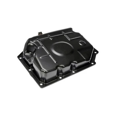 Pan de transmisión con tapón de drenaje para Mitsubishi Raider 2006-2009 | Acero | Negro Foto 1 de 4