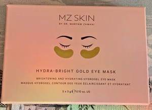 MZ Skin Hydra-Bright Golden Eye Treatment Mask Box of 5 Single Use Masks RRP£80 - Picture 1 of 8