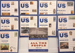A History of US Revised 3rd Edition Book Set of 10 + 4th edition All The People - Picture 1 of 1