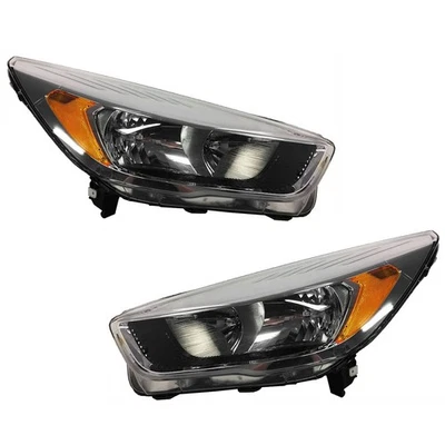 Pair Headlights Driving Head lights Headlamps Set of 2  Driver & Passenger Side - Image 1 of 4
