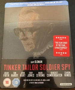Tinker, Tailor, Soldier, Spy Blu-ray DVD Steelbook - brand new factory sealed - Picture 1 of 2