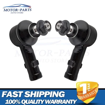 Nuevo juego de (2) eslabones de extremo de barra de amarre exterior delantera para 1999 2000 2001 Saab 9-5 Foto 1 de 4