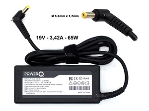 Alimentatore PowerQ 65W 19V 3,42A (5,5x1,7)mm per per ACER Aspire 5552 5553 - Afbeelding 1 van 4