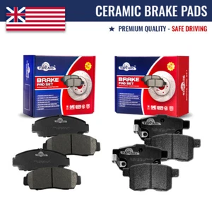 8PCS Front and Rear Ceramic Brake Pads Kit For Honda Accord Acura TSX - Picture 1 of 6