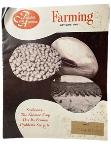 1968 Production Credit Association Farming Magazine Ohio Farm Werbung Vintage - Bild 1 von 7