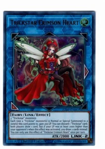Yugioh - 1X Trickstar Crimson Heart - Ultra Rare - Limitiert - JUMP-DE083 - NM - Bild 1 von 2