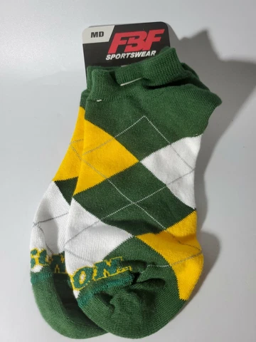 North Dakota State Bison College Socks No Show Size Medium 5-10 NEW Cover