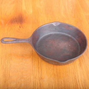 Padella vintage in ghisa agli ioni A5 8" - Foto 1 di 7