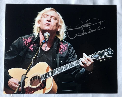 Joe Walsh Signed 8x10 Photo COA Cover