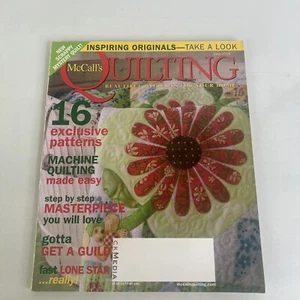 McCall's Quilting Magazine June 2009 16 exclusive patterns inspiring spring - Picture 1 of 6