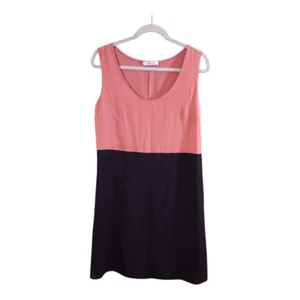 Dorothee Schumacher Seidenmischung ärmellos Colorblock Kleid Luxus Damen Medium - Bild 1 von 5