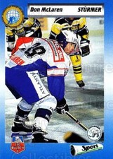 1993-94 Swiss HNL #402 Don McLaren