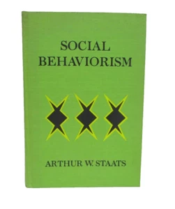 Social Behaviorism by Arthur Staats first edition hardcover book - Picture 1 of 9