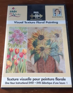 Folk Art One Stroke DVD Visual Texture Floral Painting Instructional 2007 Plaid - Photo 1 sur 3