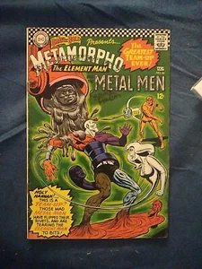 SIGNED RAMONA FRADON BRAVE AND BOLD #66 JULY 1966(FINE): METAMORPHO & METAL MEN - Picture 1 of 9