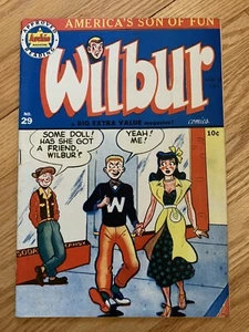 Wilbur #30 (#29) Archie Comics Scarce Canadian Edition, 1950, 6.0 To 7.0 - Picture 1 of 15