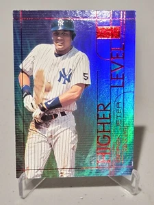 2000 SKYBOX DEREK JETER HIGHER LEVEL STAR RUBIES PARALLEL SP /50 RARE YANKEES  - Bild 1 von 7