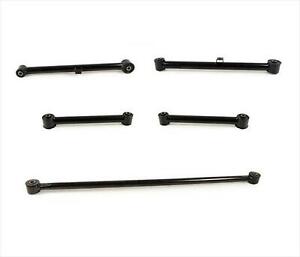 Rear Upper & Lower Control Arms Kit with Rear Track Bar for 09-12 Dodge Ram 1500