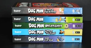Dogman Hardcover Scholastic Graphic Novels Lot Of 5 - Pre Loved - Picture 1 of 10