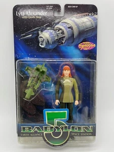 Babylon 5 Lyta Alexander with Green Ship Collectible Action Figures, 1997 - Picture 1 of 3