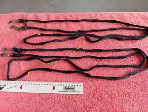 Laufferzügel Paar Nylon Mit 28 Ösen Und Zwei Karabinern. Leicht, 228cm - Bild 1 von 5