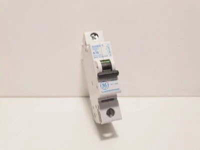 GE Series E 16A sp type B MCB, circuit breaker, B16, 628106, 6ka - Image 1 of 4