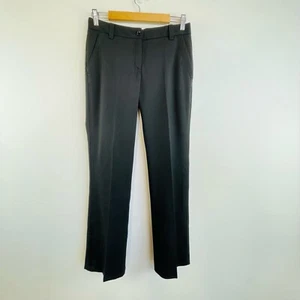 Moschino Size 8 Black Wool Blend Dress Pants Designer Made In Italy - Picture 1 of 24