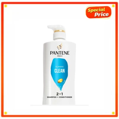 Pantene Pro-V Classic Clean 2in1 Shampoo and Conditioner, All Hair Types, 17.9Oz - Image 1 of 4