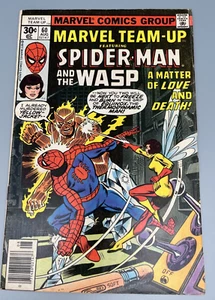 Marvel Team-Up #60 Vol. 1 Newstand Marvel Comic Spider-Man The Wasp Sehr guter Zustand / Sehr guter Zustand - Bild 1 von 18